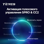 Активация голосового управления Teyes 1933